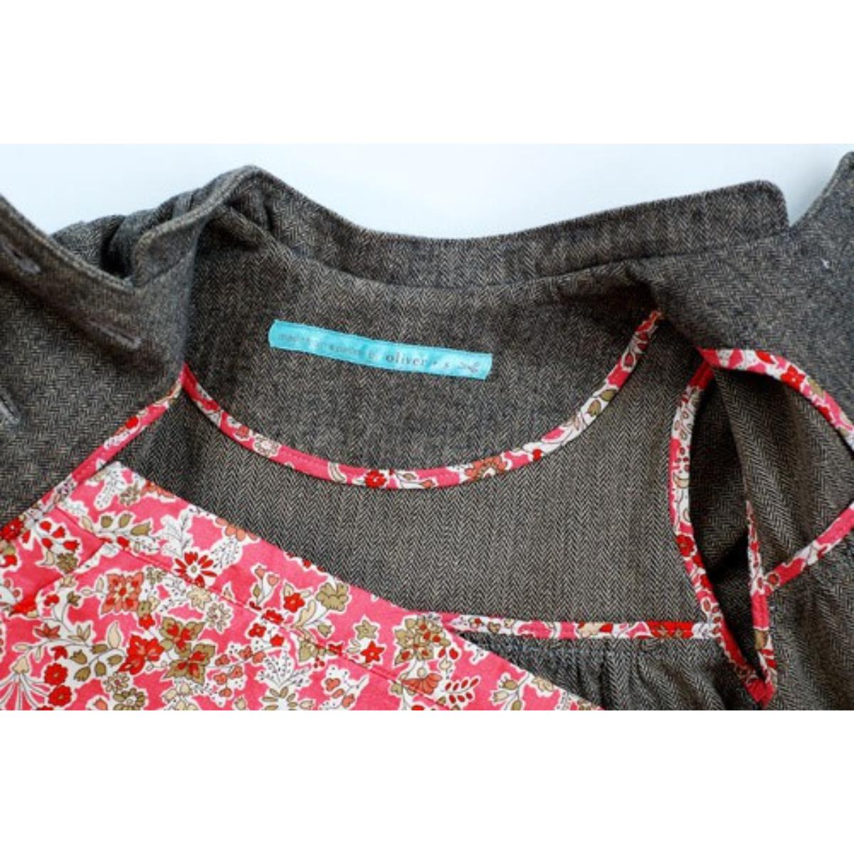 oliver + s-Sunday Brunch Jacket & A-Line Skirt Pattern - PDF DOWNLOAD-sewing pattern - kids-gather here online