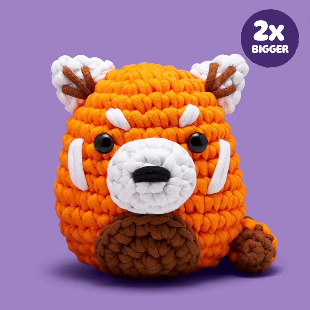 Soli the Red Panda Extra Squeezy Crochet Kit – gather here online
