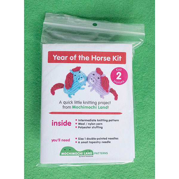 MochiMochi Land-Tiny Year of the Horse Kit-knitting / crochet kit-gather here online
