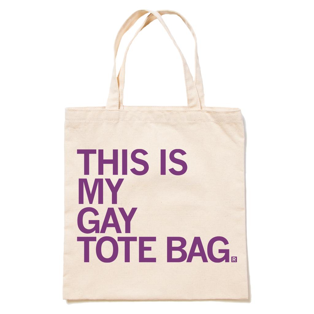 RAYGUN-This Is My Gay Tote Bag-craft organizer-gather here online