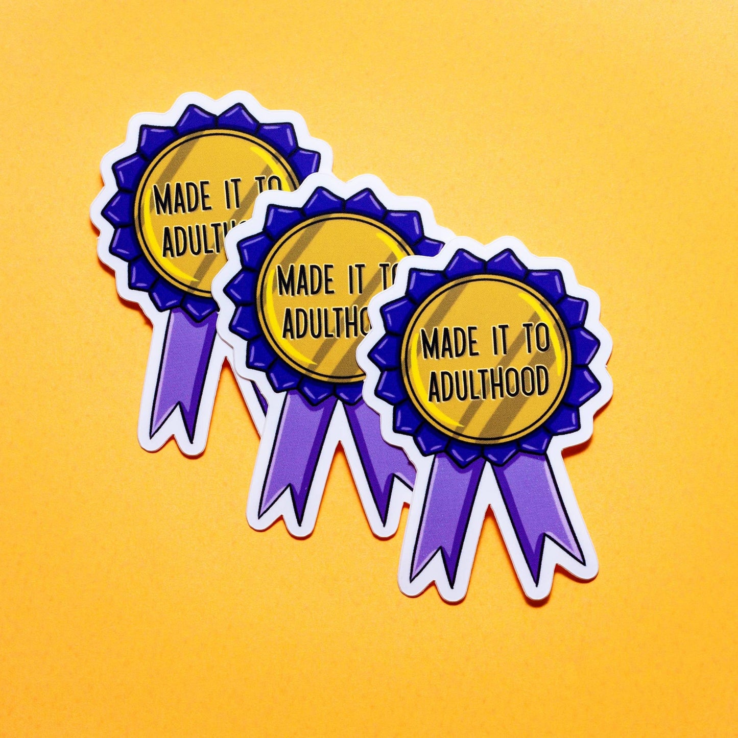 Crafty Queer Studio-Made It To Adulthood Sticker-accessory-gather here online