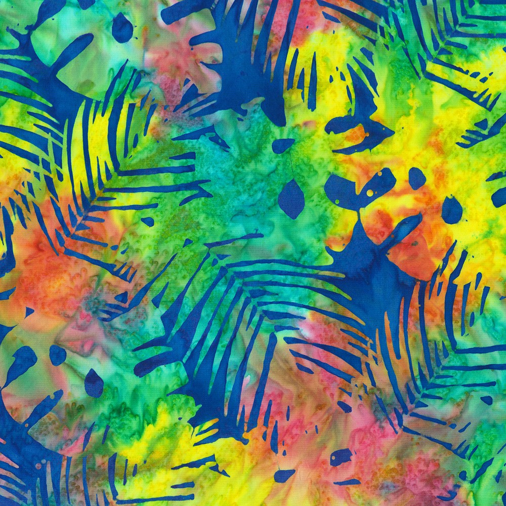 Robert Kaufman-Coastal Foliage Rainbow-fabric-gather here online