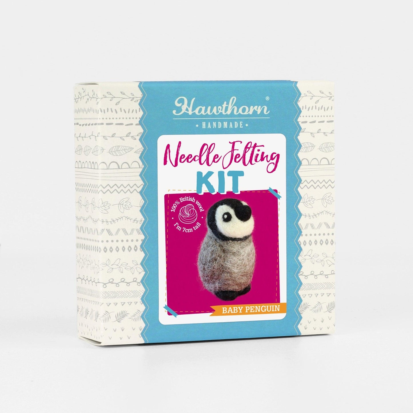 Hawthorn Handmade-Baby Penguin Mini Needle Felting Kit-craft kit-gather here online
