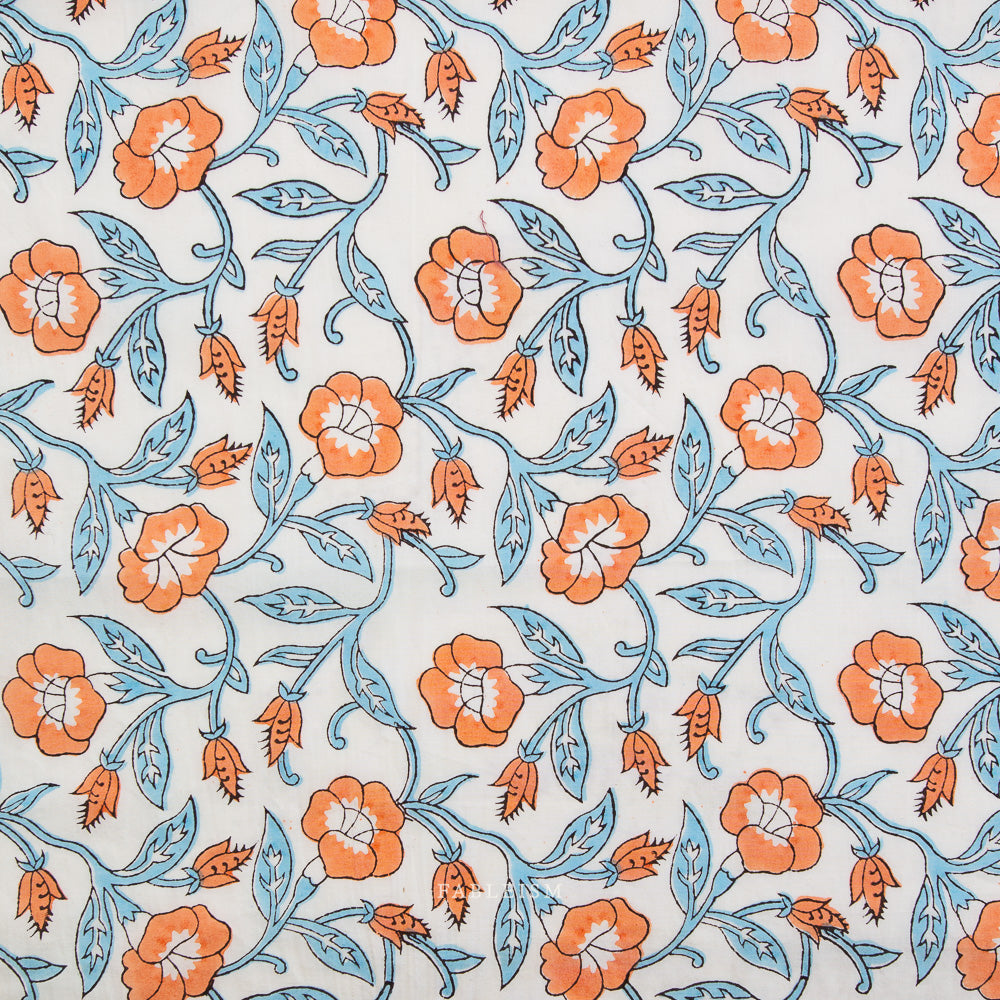 Fableism Supply Co-Trumpet Vines Winter-fabric-gather here online