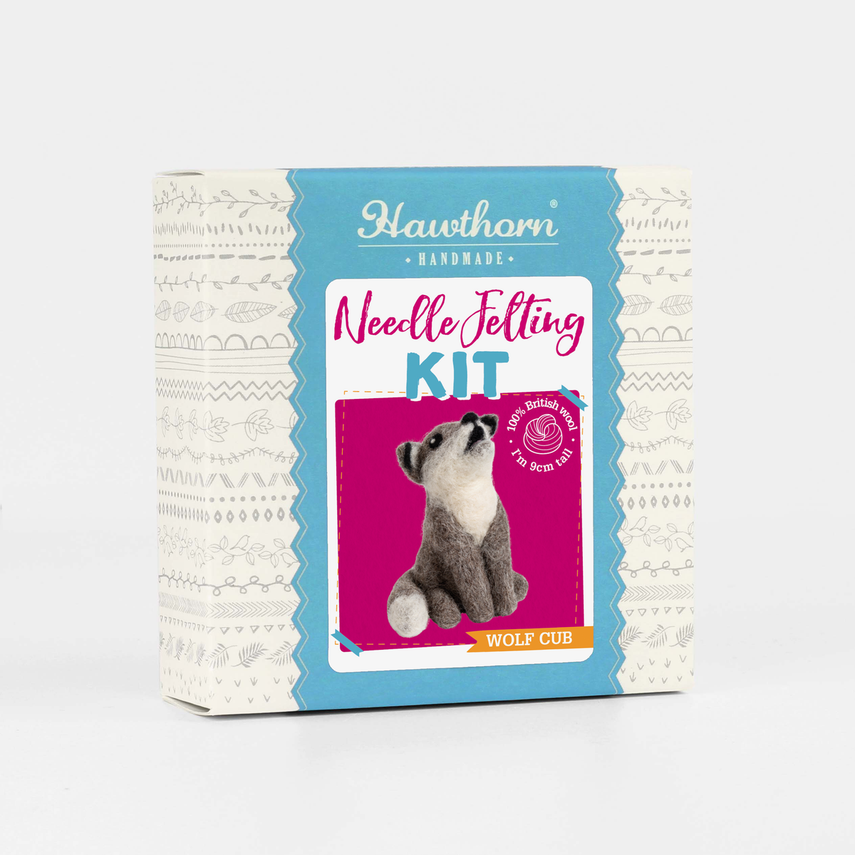 Wolf Cub Mini Needle Felting Kit