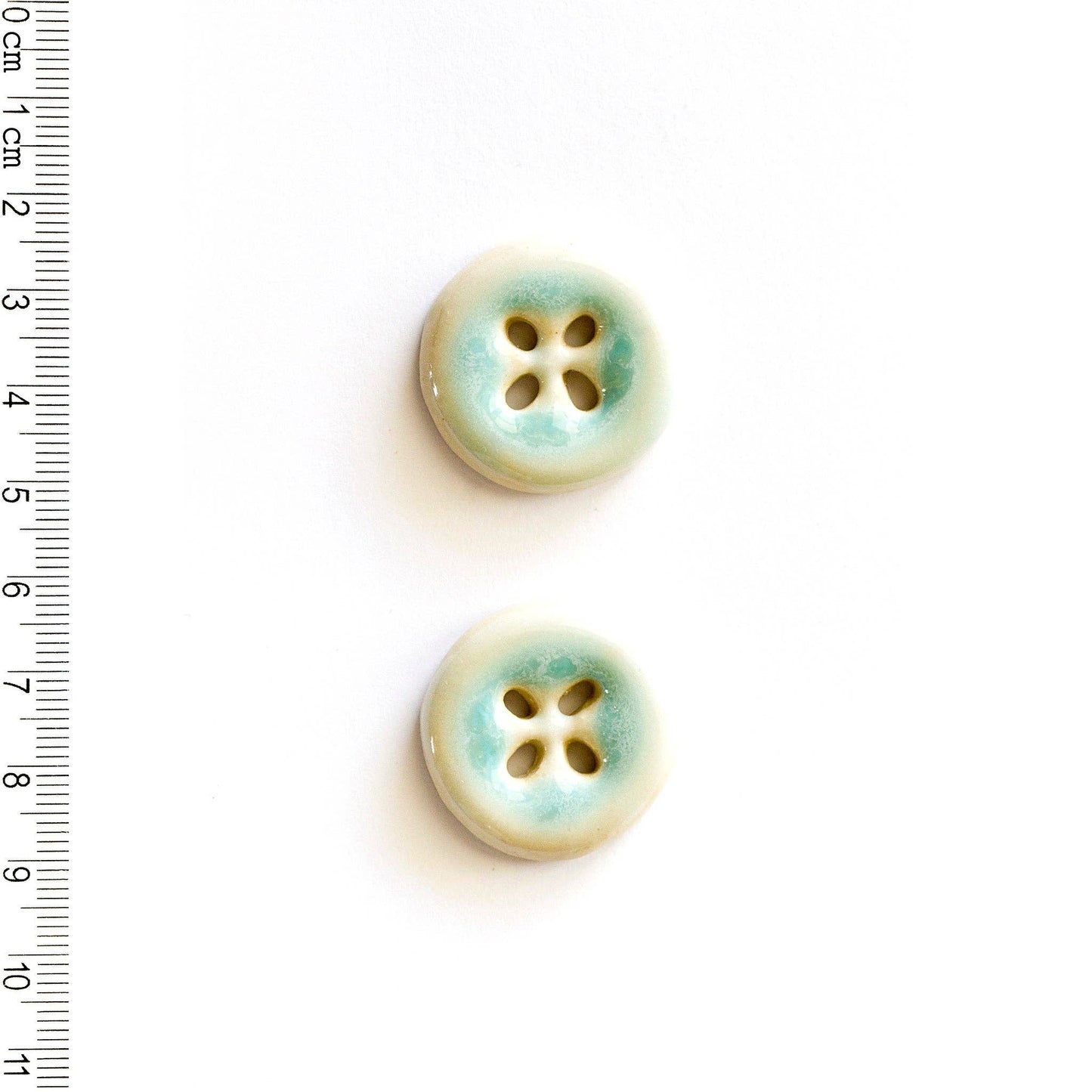 Large Blue Fashion Buttons