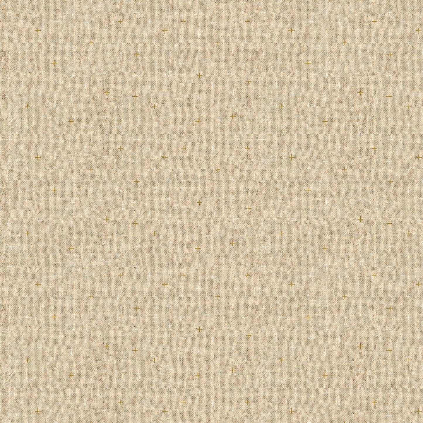 Cotton + Steel-REMNANT: Be Positive, Meet Me At Midnight Unbleached Metallic 30% OFF 1.36 YDS-fabric remnant-gather here online