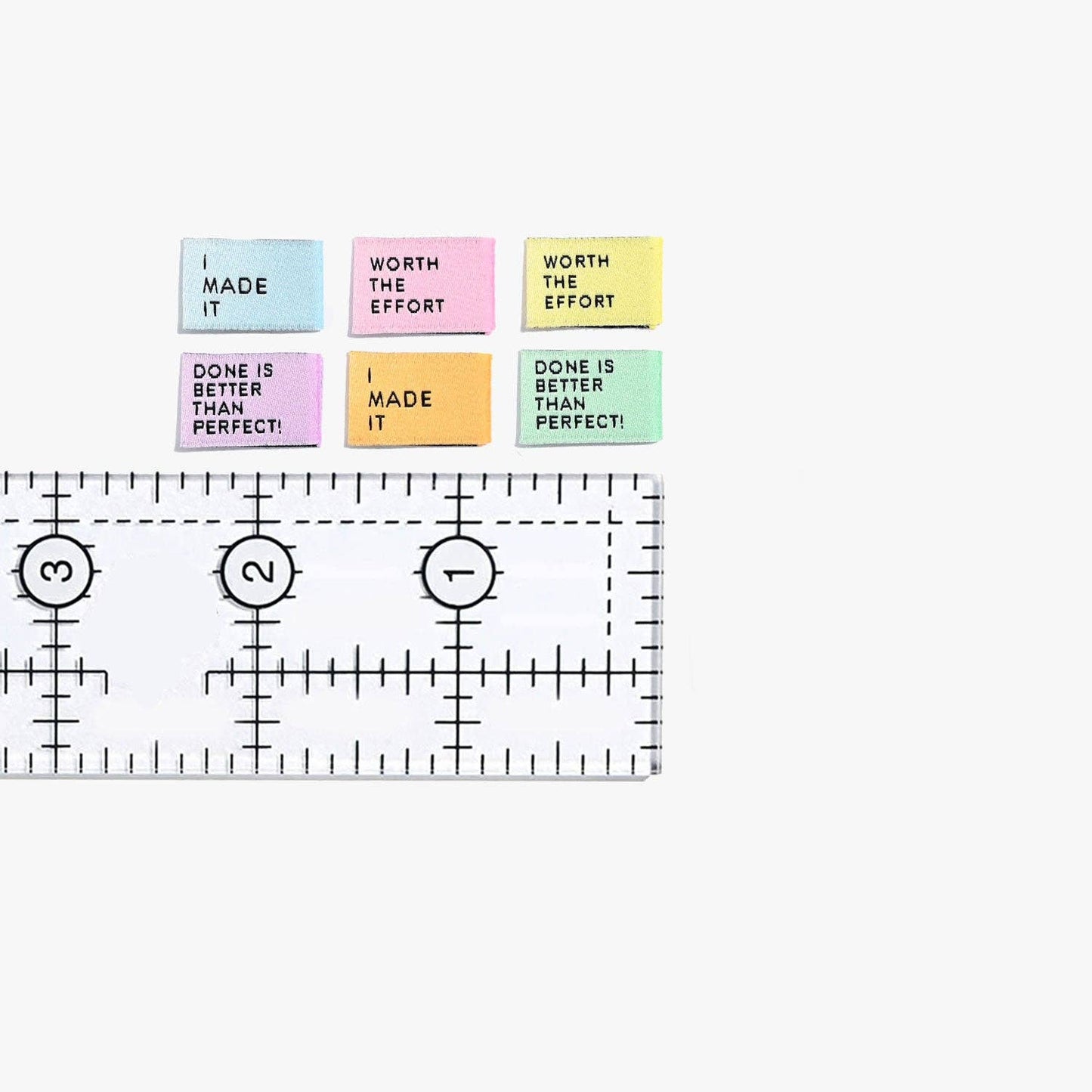 Kylie and The Machine-Mighty Minis Woven Sew-In Labels-sewing notion-gather here online