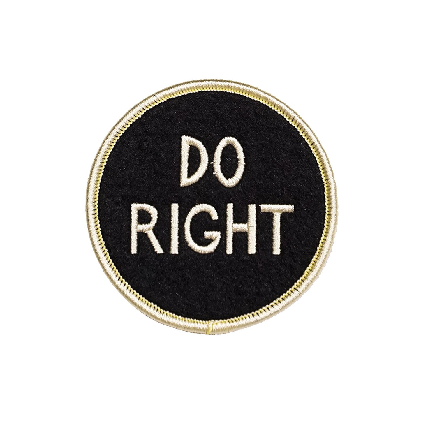 Oxford Pennant-Do Right Iron-On Patch-patches + pins-gather here online