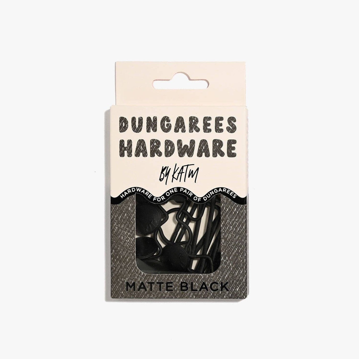 Kylie and The Machine-Dungarees Hardware Kit - Matte Black-hardware kit-gather here online
