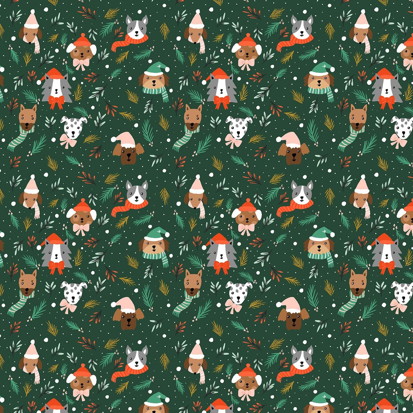 Cotton + Steel-Barkmas Tree Hunter Metallic-fabric-gather here online