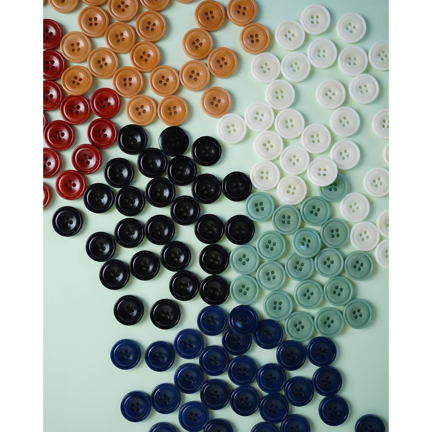 Matchy Matchy Sewing Club-Onyx 7/8" Corozo Nut Buttons-button-gather here online