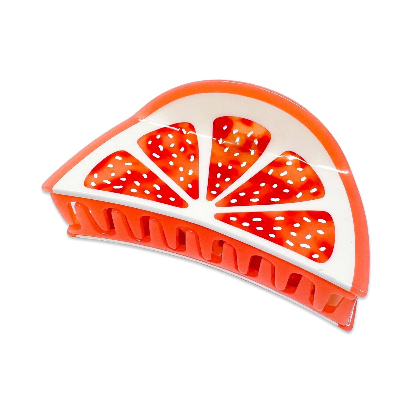 Jenny Lemons-Grapefruit Slice Hair Claw-accessory-gather here online