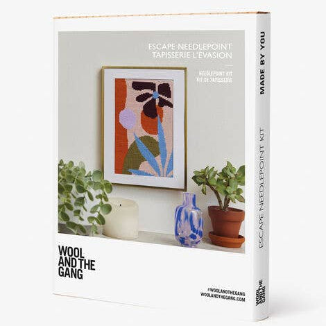 DMC-Escape Needlepoint Kit-xstitch kit-gather here online