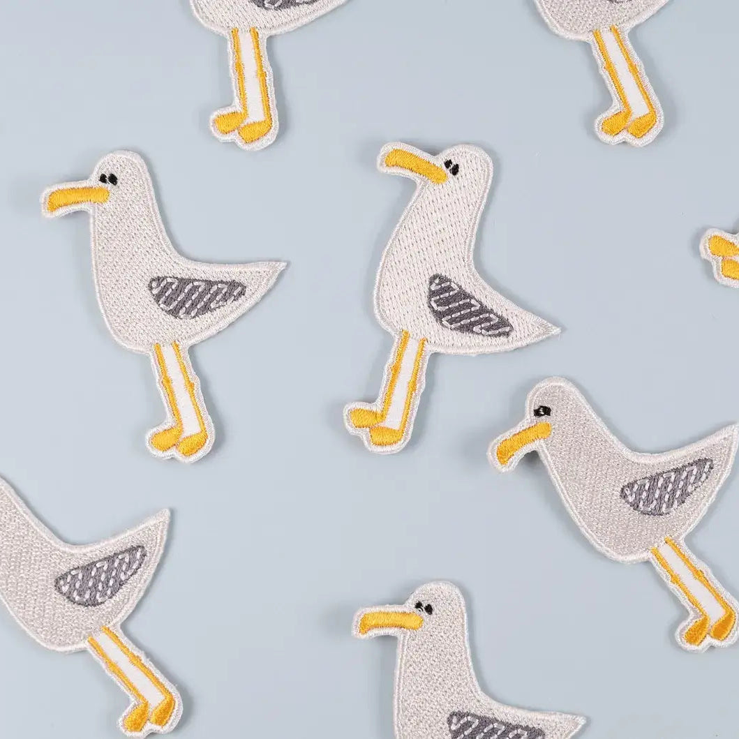 Field Trip Threads-Seagull Iron-On Patch-patches + pins-gather here online