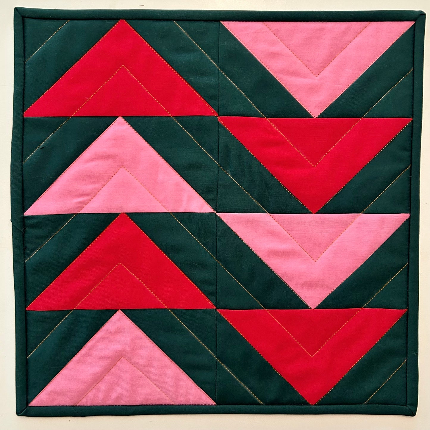 gather here classes-Flying Geese Mini Quilt-class-gather here online
