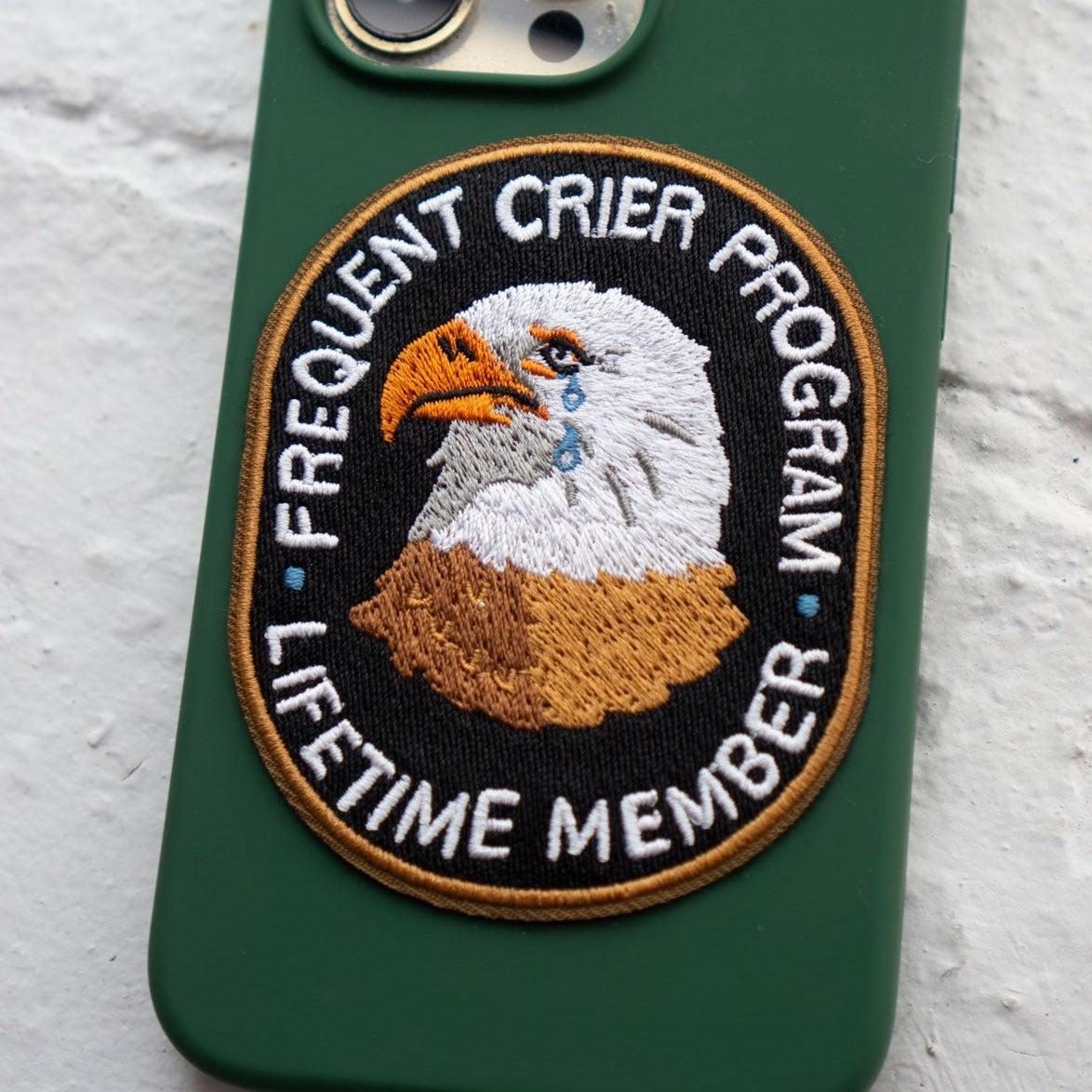 Stay Home Club-Frequent Crier Sticky Patch-accessory-gather here online