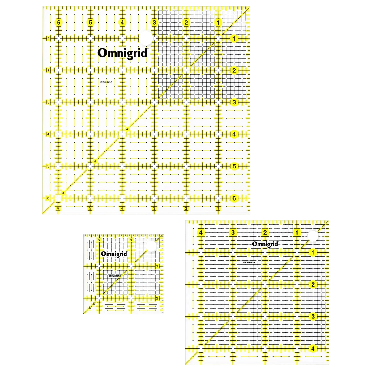 Omnigrid-Square Ruler Set-sewing notion-gather here online