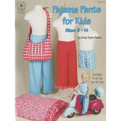 Taylor Made Designs-Pajama Pants for Kids Pattern-sewing pattern - kids-gather here online