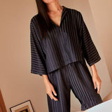 Atelier Brunette-LE Pyjama Sleep Set Pattern-sewing pattern-gather here online