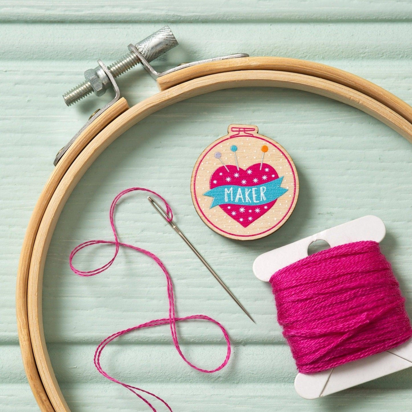 Hawthorn Handmade-Maker Pincushion Magnetic Needle Minder-notion-gather here online