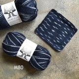 Retrosaria Rosa Pomar-Mondim-yarn-M80 Indigo Stripe-gather here online