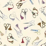 Sajou-Fabric Pincushion - Sajou Embroidery Scissors-sewing notion-gather here online