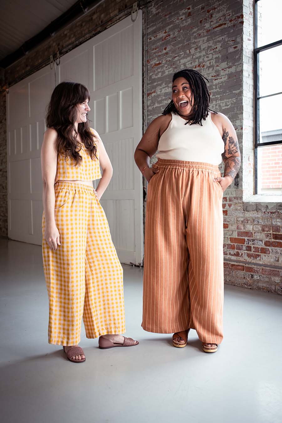 Chantarelle Pants sewing class - 2 sessions – gather here online