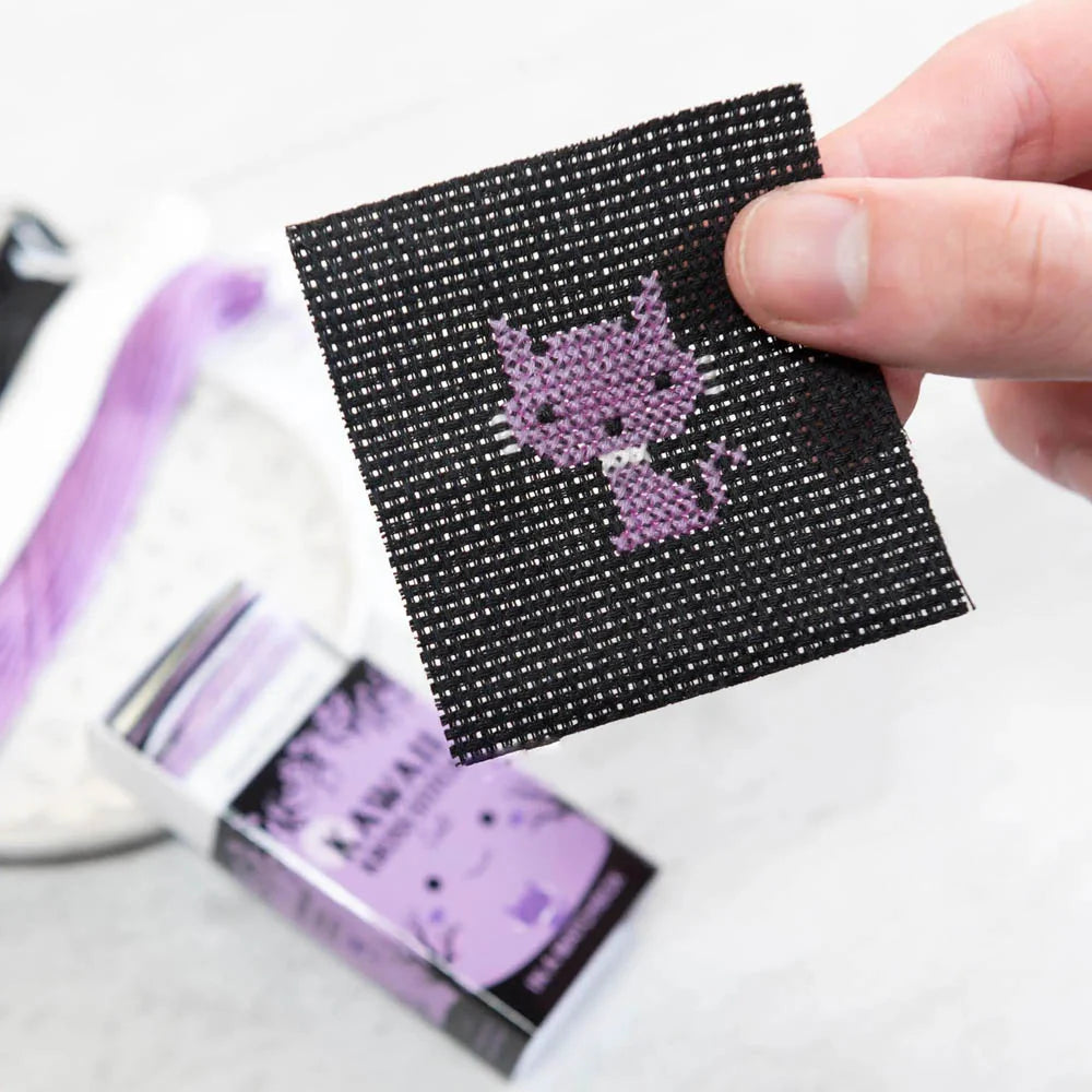 gather here classes-Embroidery Club - Cross Stitch - 4 sessions-class-gather here online