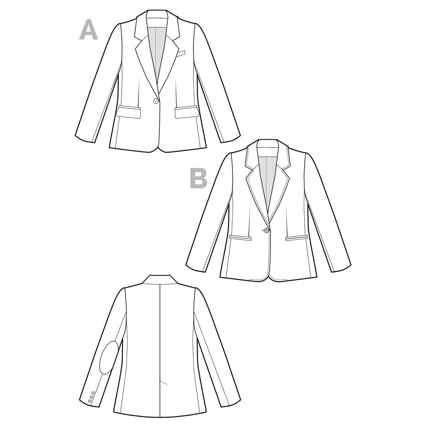Jasika Blazer Pattern