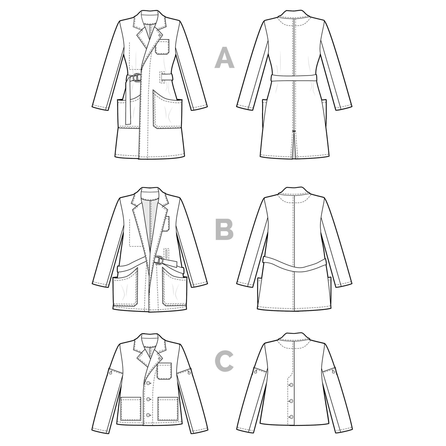 Sienna Maker Jacket Pattern