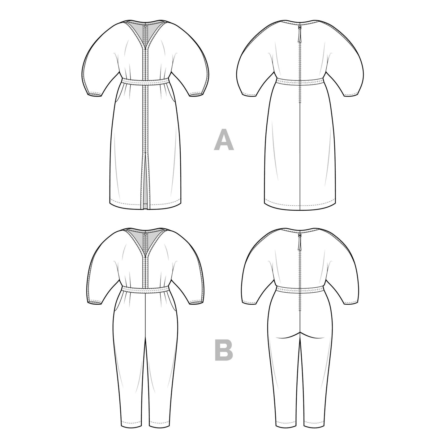Jo Dress + Jumpsuit Pattern
