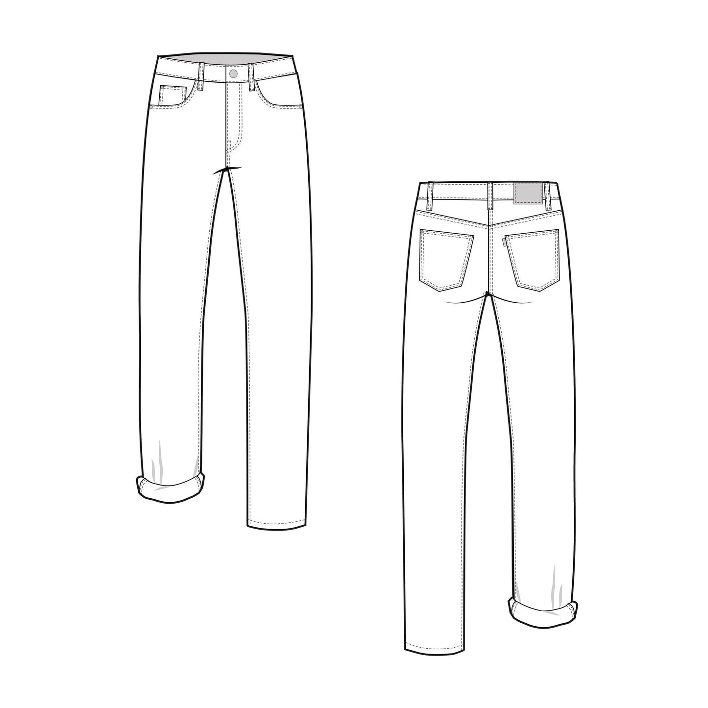 Morgan Jeans Pattern