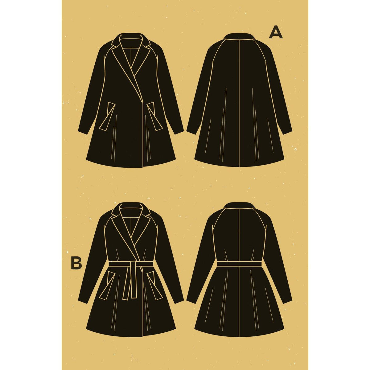 Opium Coat Pattern