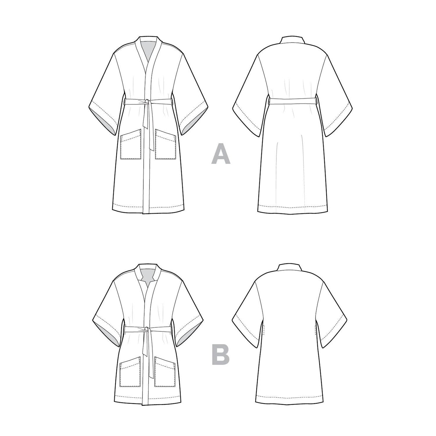 Veronik Robe Pattern
