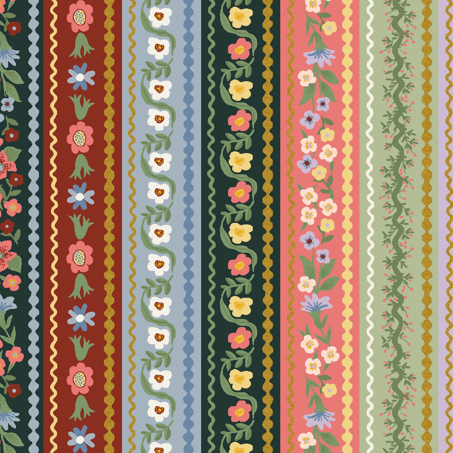 Cotton + Steel-Gemma Original Multi Metallic Canvas-fabric-gather here online