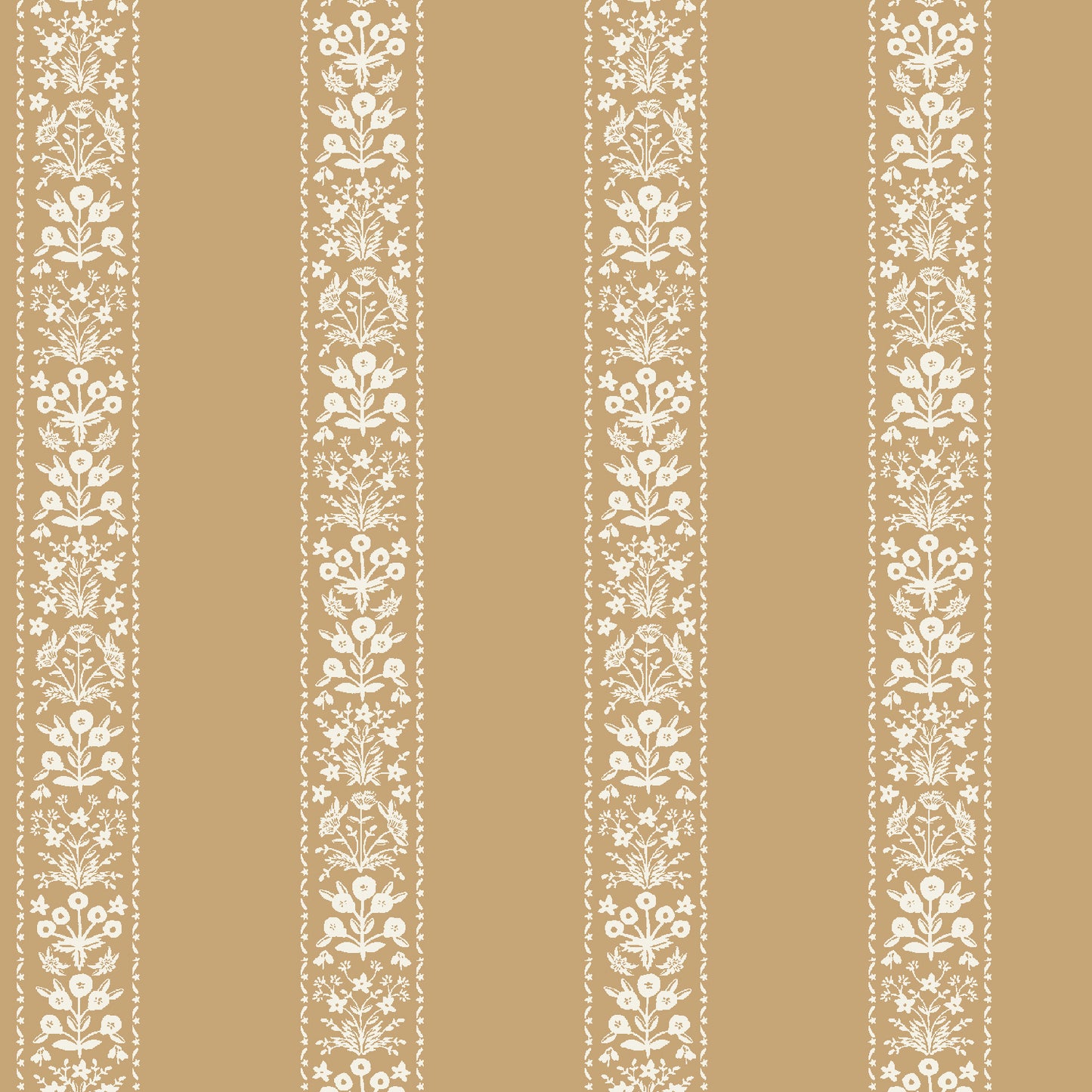 Cotton + Steel-Estee Stripe Ochre-fabric-gather here online