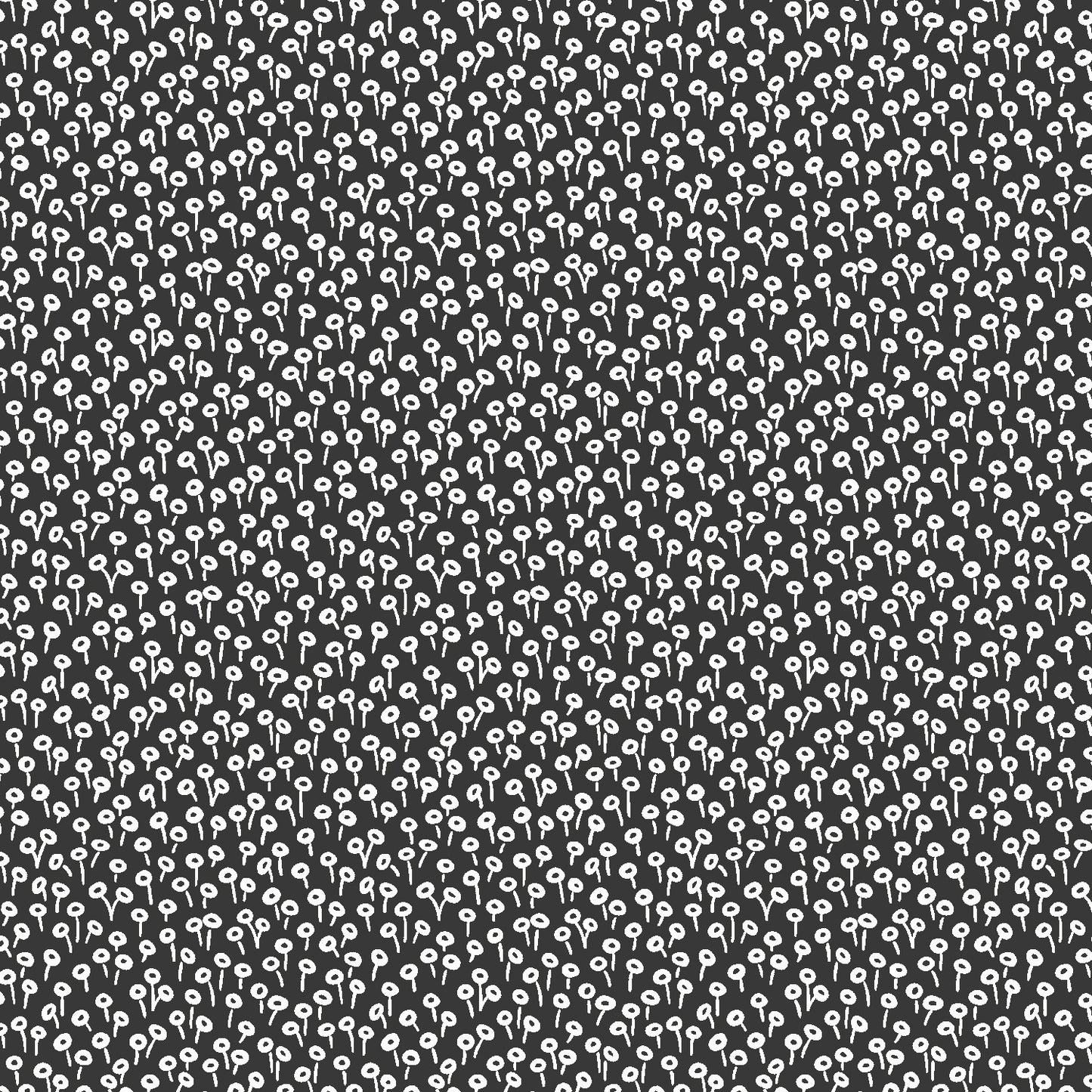 Cotton + Steel-Tapestry Dot-fabric-Black-gather here online