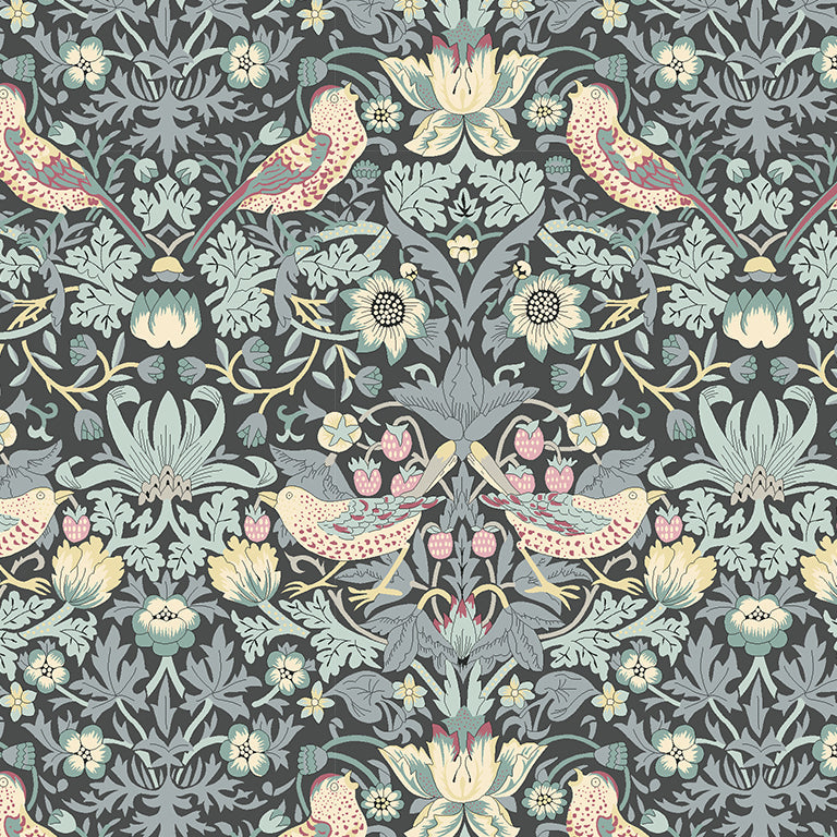 Tana Lawn - Strawberry Thief Grey