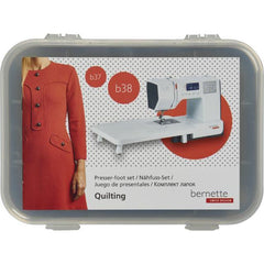 Bernette-b37/b38 Quilting Presser Foot Set (6 pcs)-sewing machine feet-gather here online