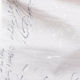 Kokka-Penmanship Grey Seventone, on Cotton Double Gauze-fabric-gather here online