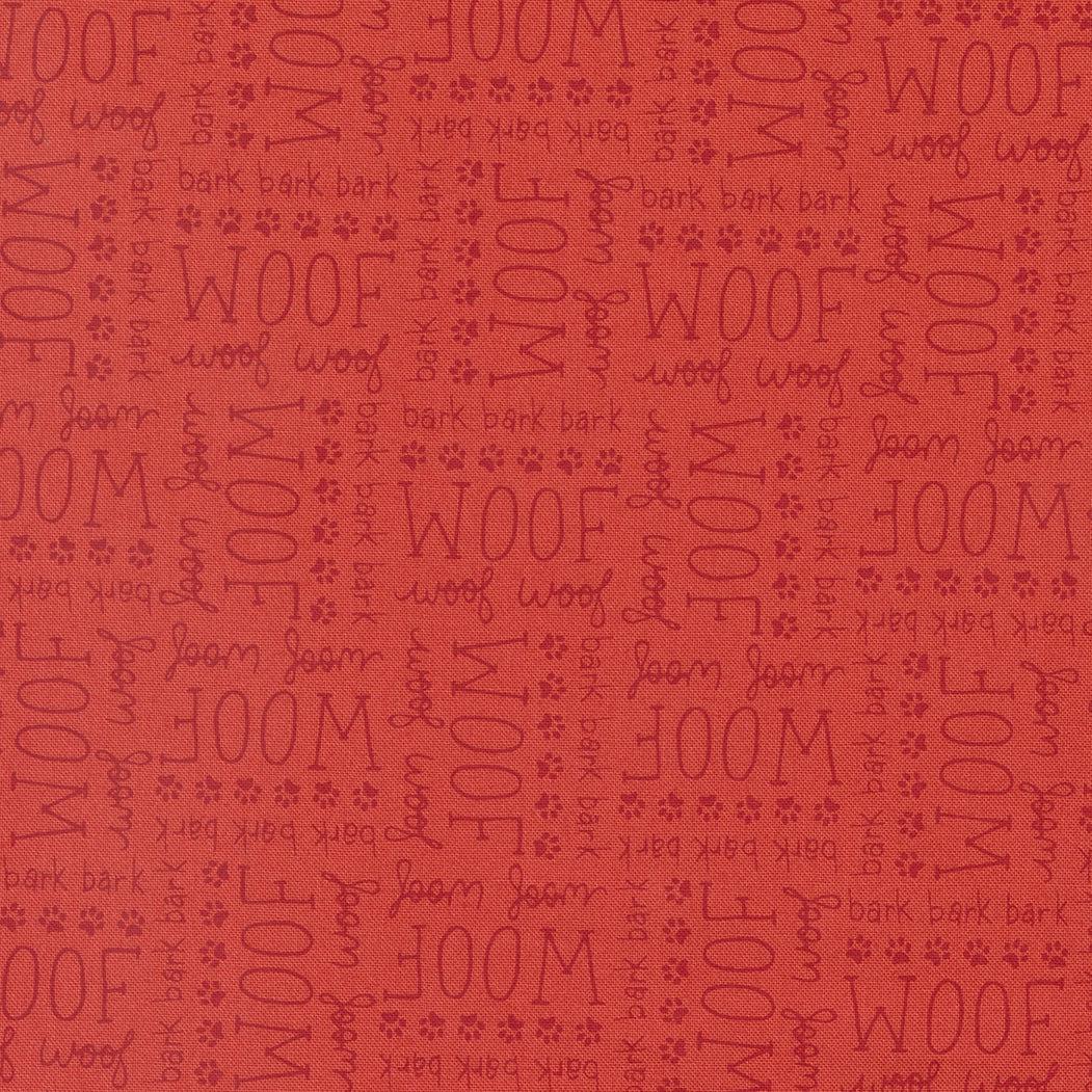 Moda-Woof Red-fabric-gather here online