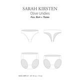 Sarah Kirsten-Olive Undies-sewing pattern-gather here online
