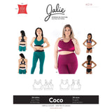 Jalie Patterns-Coco Sports Bra Pattern-sewing pattern-gather here online