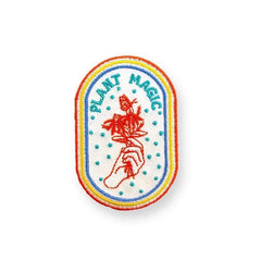 Antiquaria-Plant Magic Embroidered Patch-accessory-gather here online