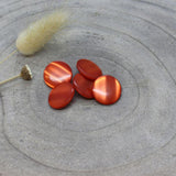 Atelier Brunette - 15mm Swing Button (each) - 07 Tangerine - gatherhereonline.com