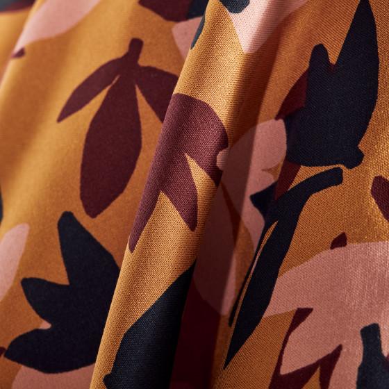 Atelier Brunette-Seraphine Ochre Viscose-fabric-gather here online
