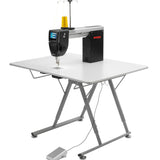 BERNINA-Q16-sewing machine-Adjustable Foldable Table-gather here online