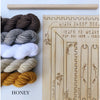 Black Sheep Goods-Weaving Kit: Pop Out Loom & Tools-craft kit-Honey-gather here online