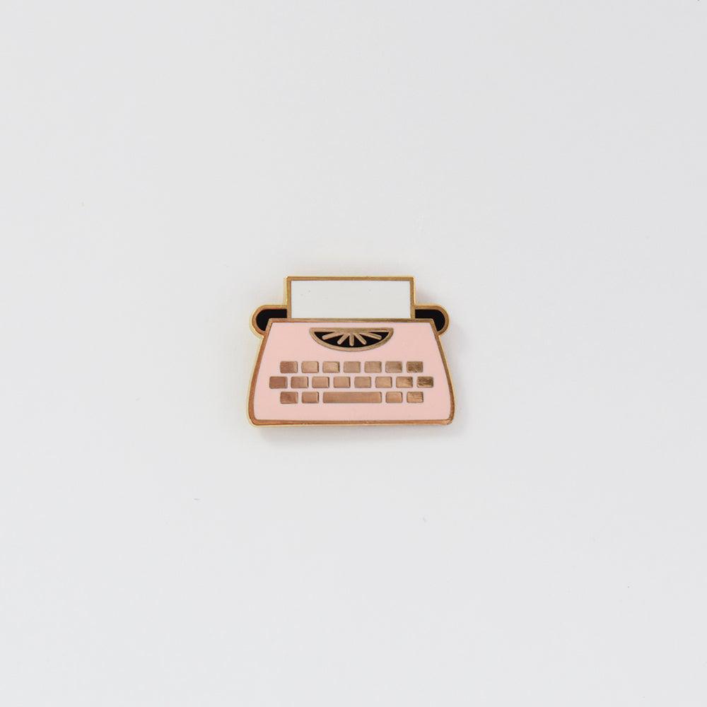City of Industry-Typewriter Enamel Pin-accessory-gather here online